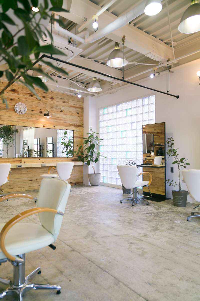 日進市ヘアサロン店舗デザイン