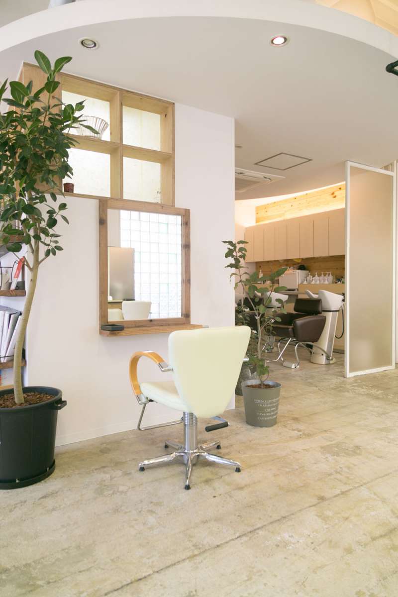 日進市ヘアサロン店舗デザイン