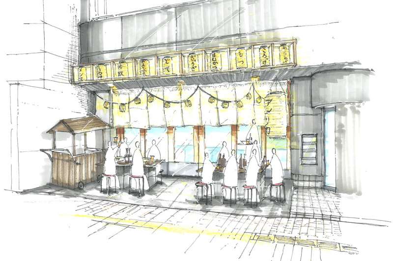 東岡崎駅 大衆アメリカ